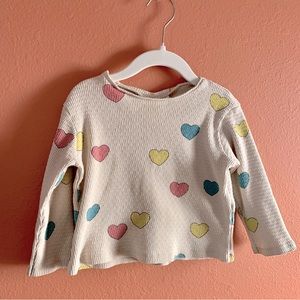 Zara Heart Top